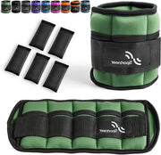 Polsriem adattabile con peso singolo - 045 kg - 23 kg / 09-45 kg - 2 confezioni