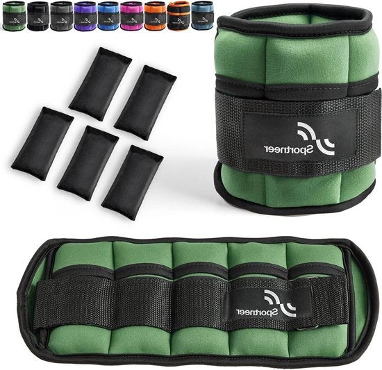 Polsriem adattabile con peso singolo - 045 kg - 23 kg / 09-45 kg - 2 confezioni