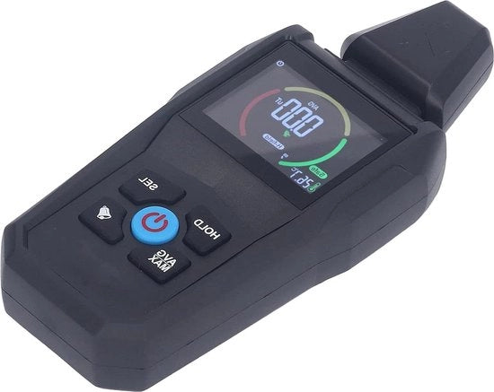 Display LCD Metrologico EMF con Alta Precisione e Allarme Acustico/Luminoso - Detettore Campo Elettromagnetico per Test di Elettricità