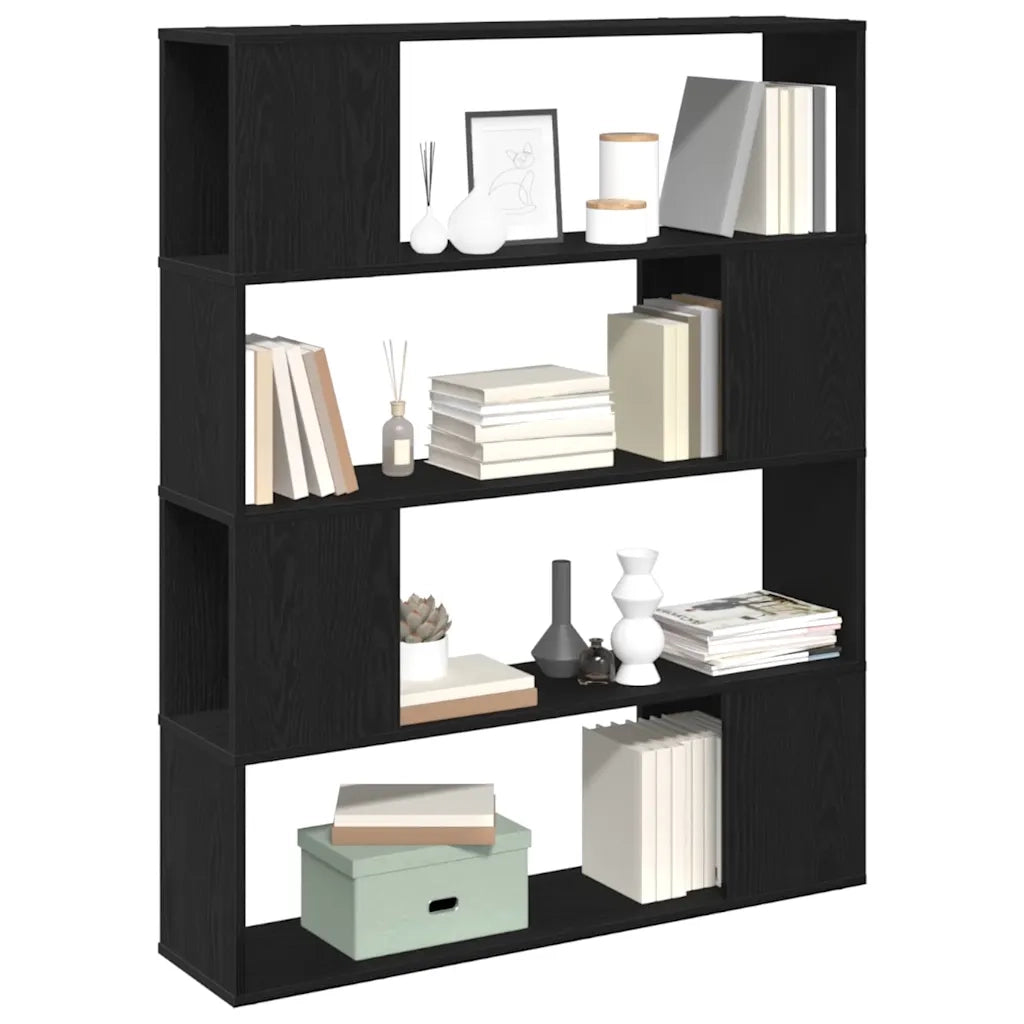 Set mobile TV 100 x 24 x 124,5 cm Rovere Nero 862697