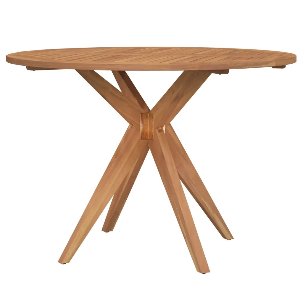 vidaXL Set da Pranzo per Giardino 6 pz in Legno Massello di Acacia