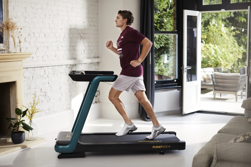 Tapis de Course motorisé - Reebok - Maison/Appartement - Modèle FR20z Floatride - LED - Vitesse 1 à 18 km/h - Vert