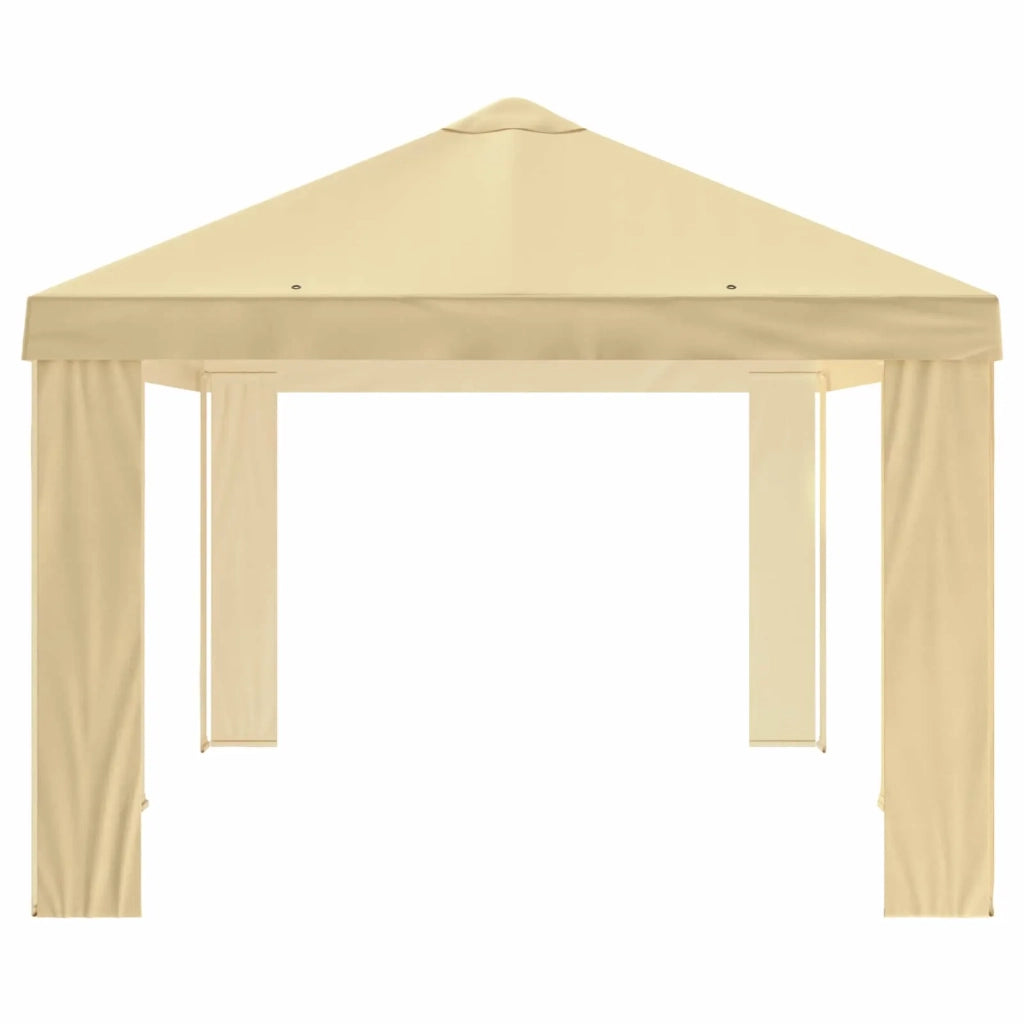 Copertura per Gazebo 6 x 3 m Crema Poliestere 190 900424