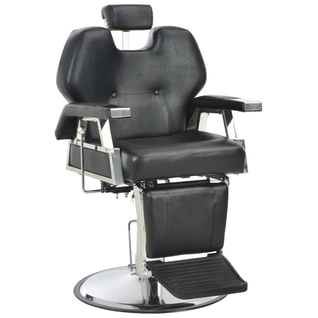 Poltrona da Barbiere Nera 72x68x98 cm in Similpellecod mxl 120461