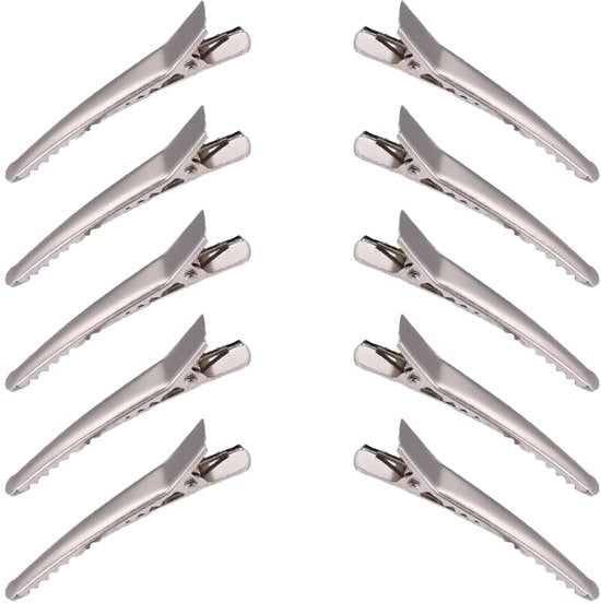 Set di Klemme Capelli, 6 pezzi, klemma per parrucchieri, distributore capelli, parrucchiera, per donne e uomini, klemma capelli, klemme capelli, taglio capelli