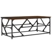Tavolino salotto | Tavolino da caff¨¨ | Tavolino da Soggiorno Rovere Marrone 100x50x40cm Legno Multistrato