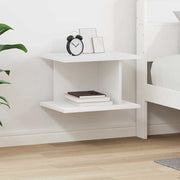 Comodino Bianco 40 x 30 x 25 cm Legno multistrato