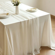 Telaio da tavolo trasparente - 30x300cm Telaio da tavolo romantico in stile bohemien - Decorazione da tavolo per matrimoni, feste, docce di nozze, compleanni