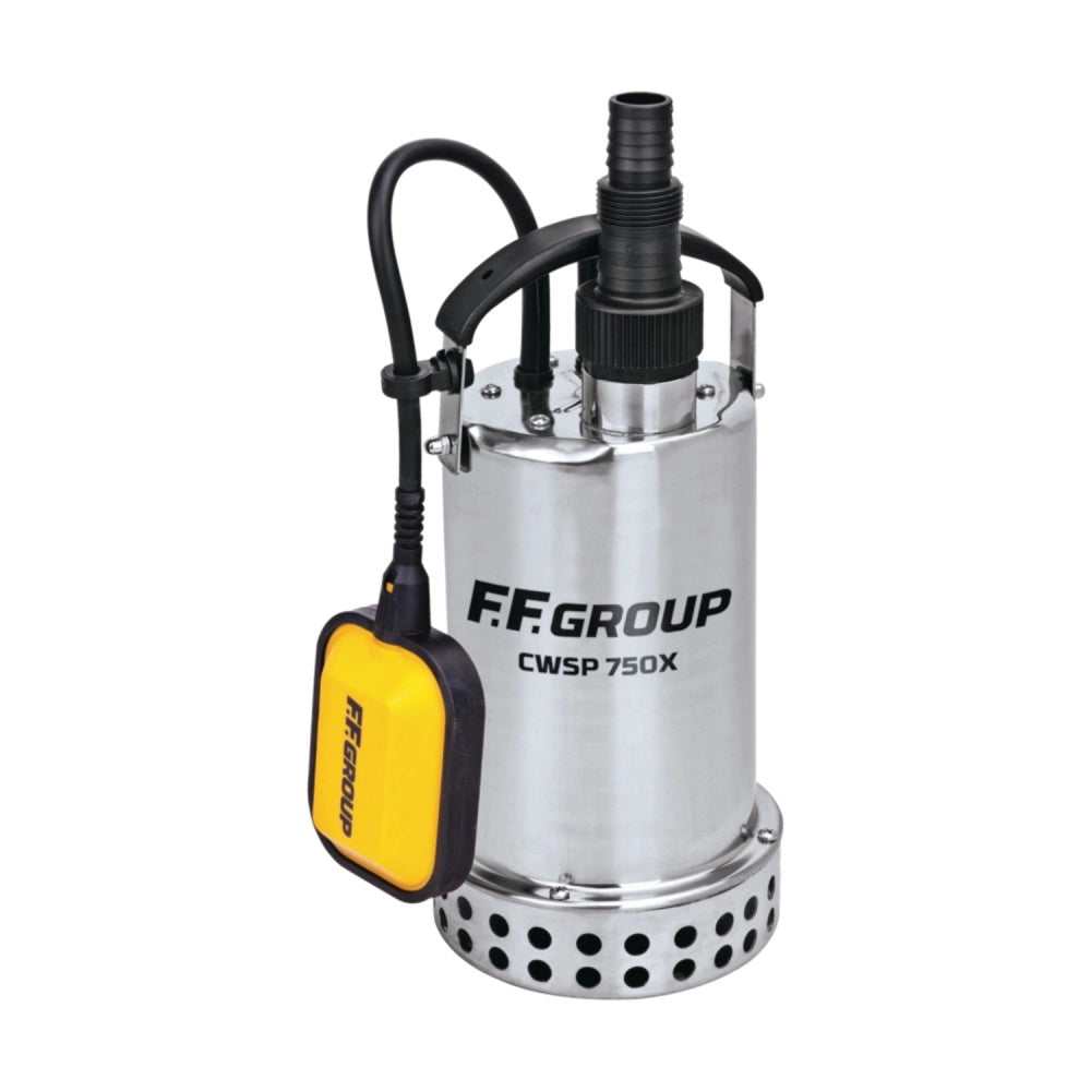 Ff group cwsp 750x da 750w elettropompa sommersa inox per drenaggio