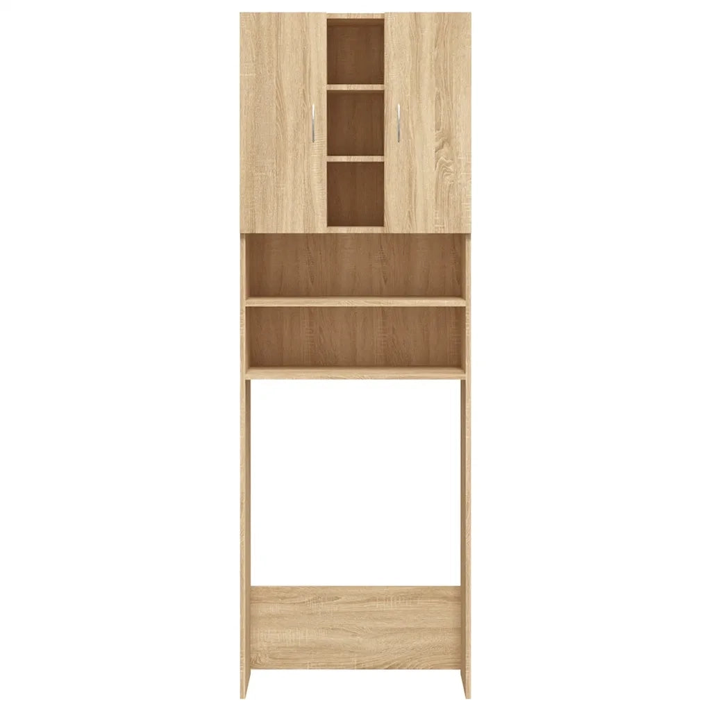 Mobile per Lavatrice Rovere Sonoma 64x25,5x190 cm CFW9081173