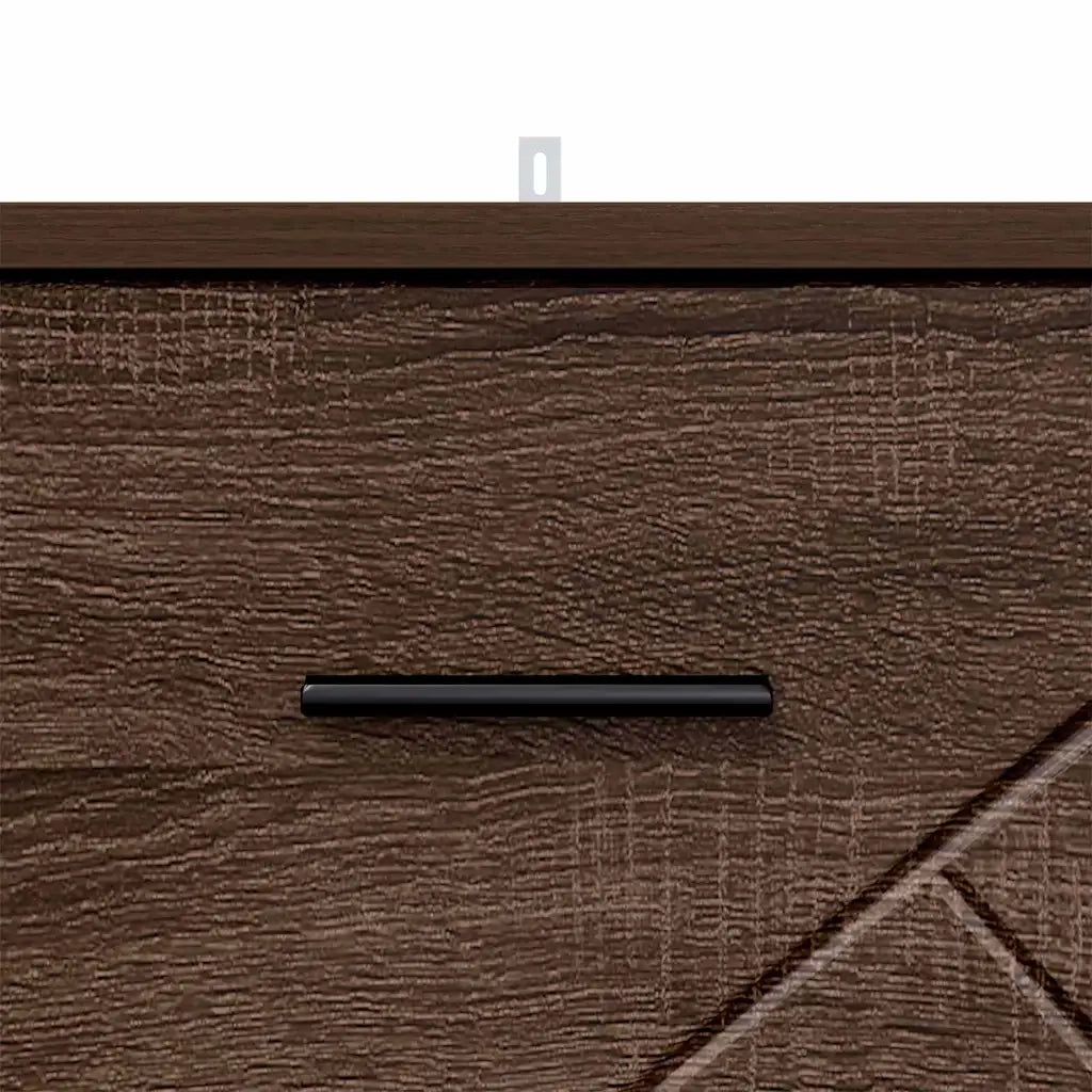 Comodino | Armadio da Notte | Mobiletto da notte con cassetto Rovere marrone 38 x 38 x 66 cm
