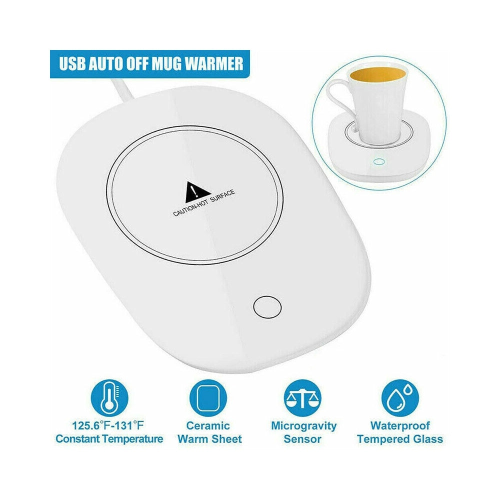 Trade Shop - Scalda Tazza Elettrico Bevande Tè Caffè Latte Portatile Calore Casa Ufficio 220v -