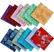 Pochette/Zakdoeken per Uomo - 12 Pezzi - Fatto a Mano - Materiale di Alta Qualità - Lavabile/Resistente