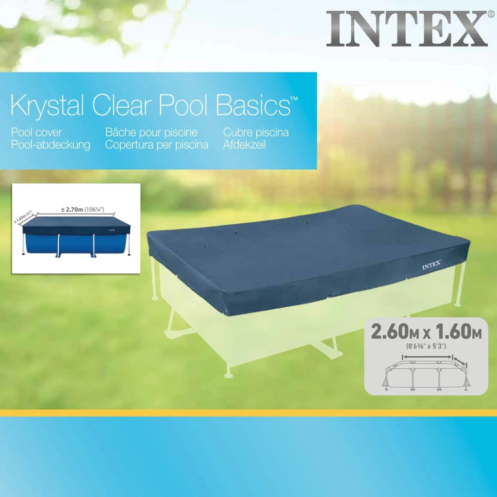 INTEX Copertura per piscina 260 x 160 cm Rettangolare PVC 42035622