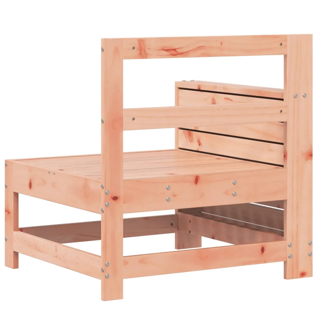 Divano senza Braccioli Giardino-Sofa da Giardino-Divanetto da esterno 69x62x70,5 cm Massello Douglas