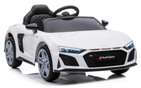 Macchina Elettrica per Bambini 12V con Licenza Audi R8 Sport Bianca