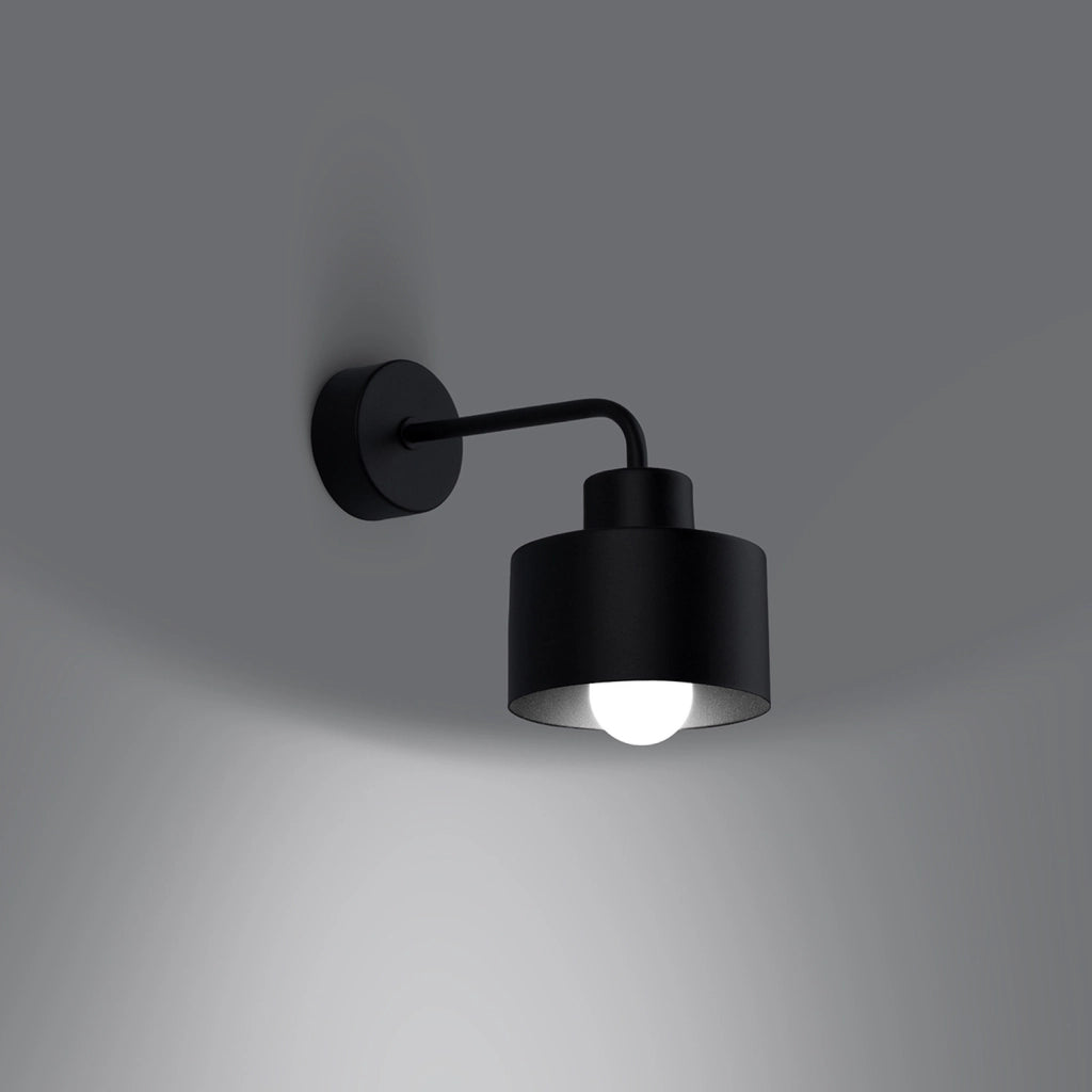 Lampada da parete SAVAR 1 nero