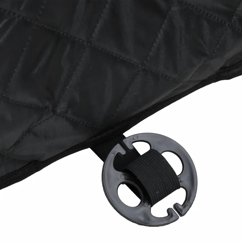 Seggiolino Auto per Cani Nero 45x45x25/55 cm 4005651