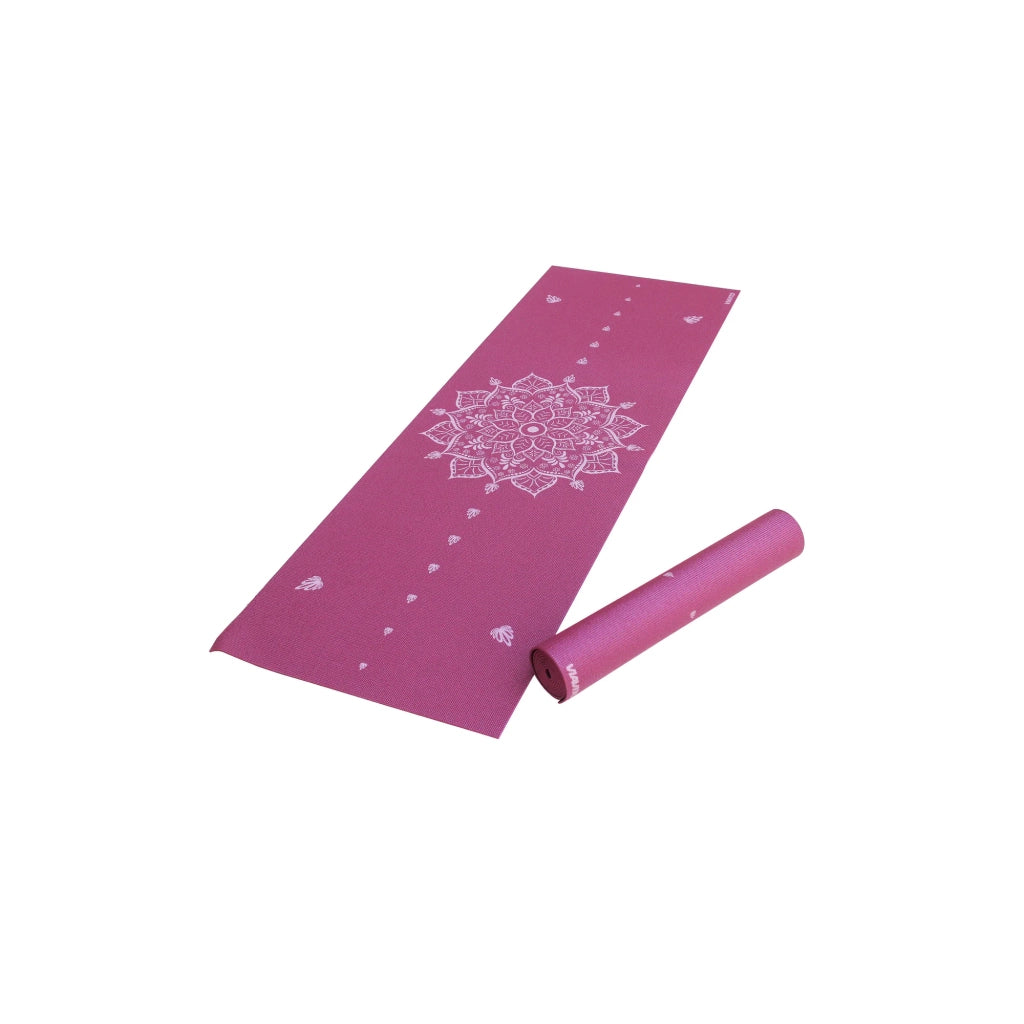 Tappetini per yoga e fitness - Viavito - 4mm - Melanzana liscia