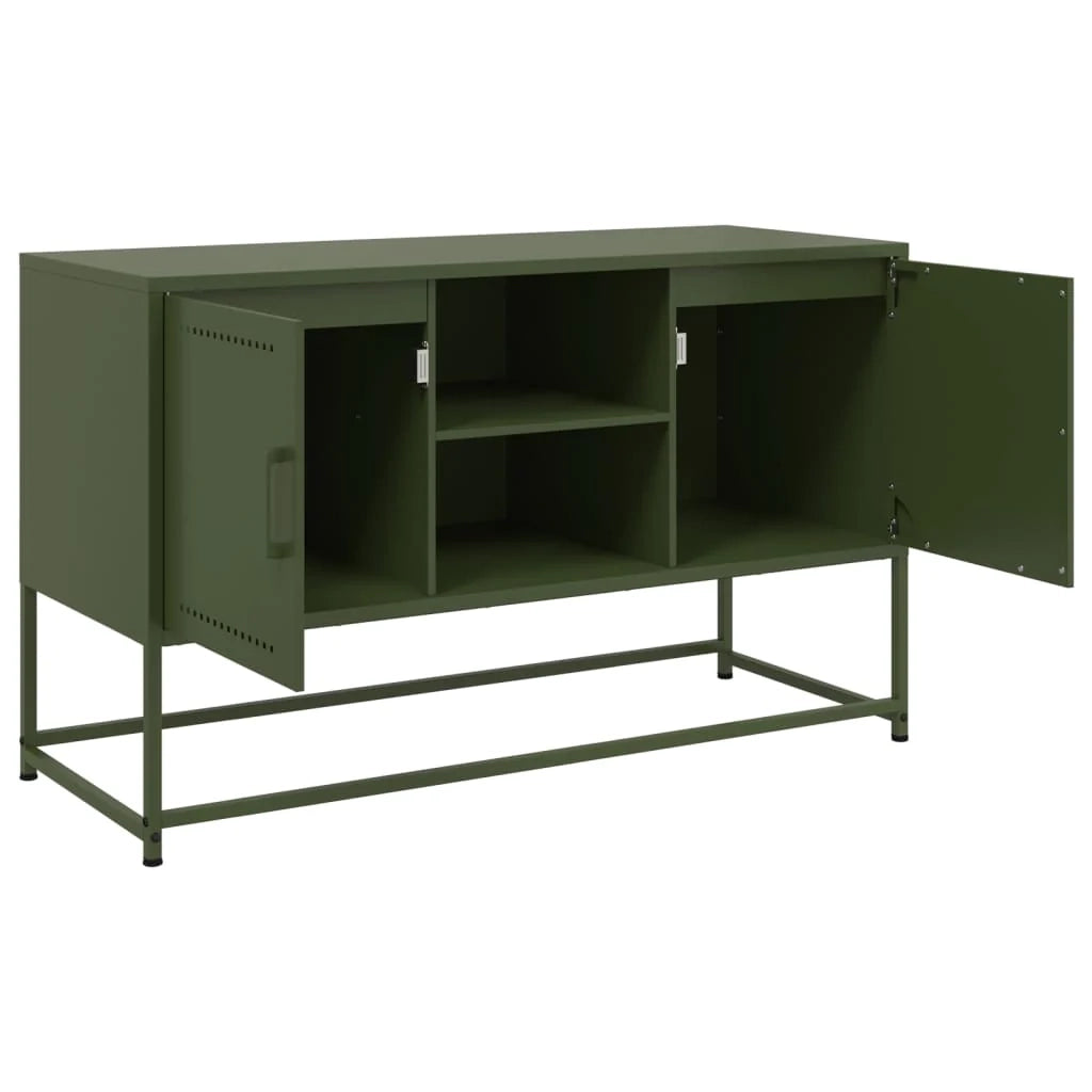 Buffet credenza cassettiera armadio mobile contenitore organizer cucina soggiorno salotto alto 36 x 39 x 107 cm acciaio bianco 02_0032438