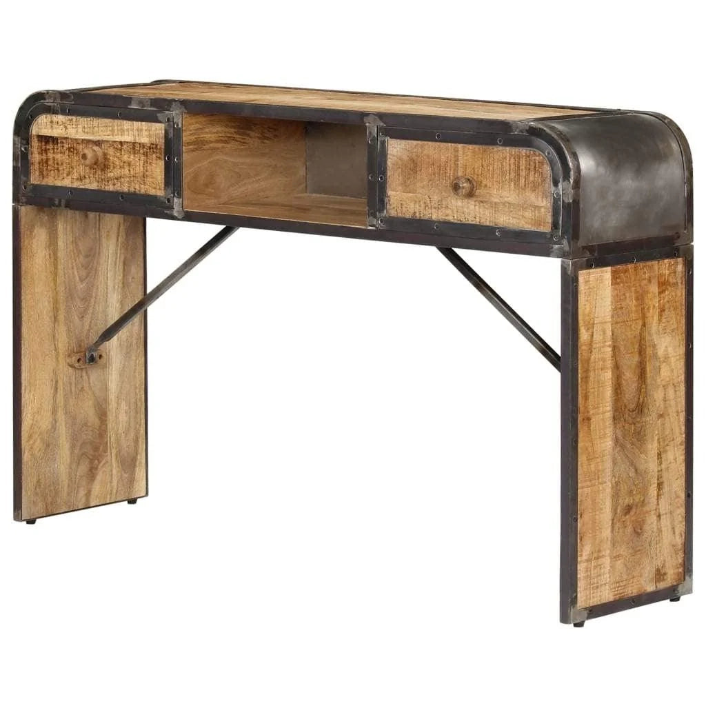 Buffet credenza mobiletto consolle mobile contenitore 120 cm legno massello di mango 4402200