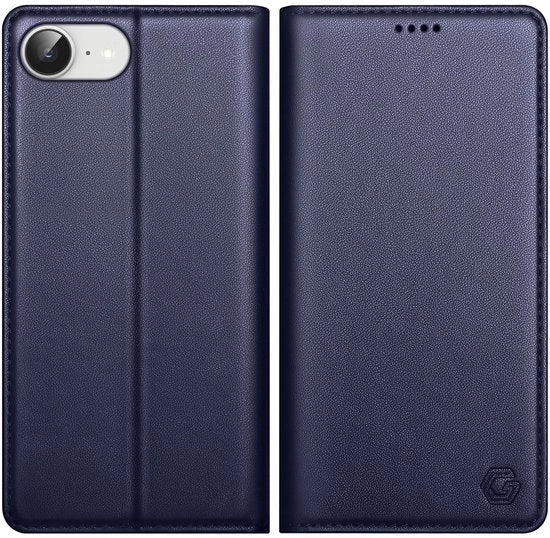 Portafoglio Premium in Pelle per iPhone 17/16 - Custodia 360° con Chiusura Magnetica - Pelle PU morbida - Custodia pieghevole per telefono