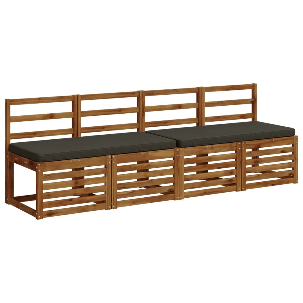 Cuscini per Panchina a 2 Pezzi VUGHT 2 pz 100% Poliestere 951825