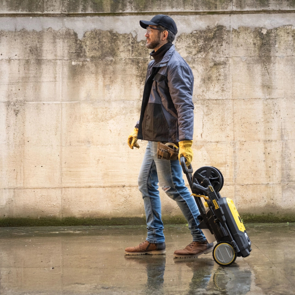 Stanley Idropulitrice SXPW24HP ad Alta Pressione, per Auto ed Esterni Casa, con Patio Cleaner e Spazzola Fissa (170 bar, 480 l/h, 2400 W) Modello 2026