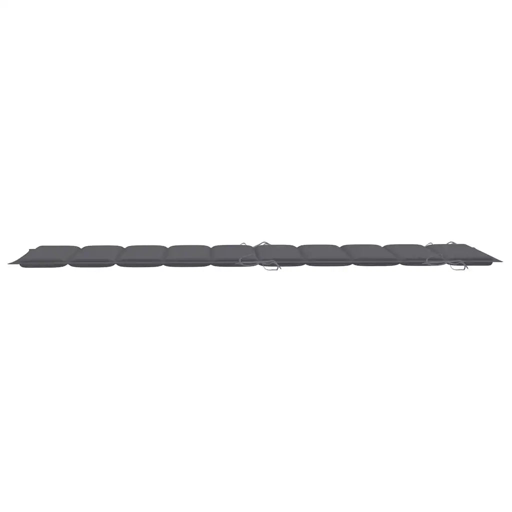 Lettini Prendisole 2 pz con Cuscini in Legno Massello d'Acacia 3077361