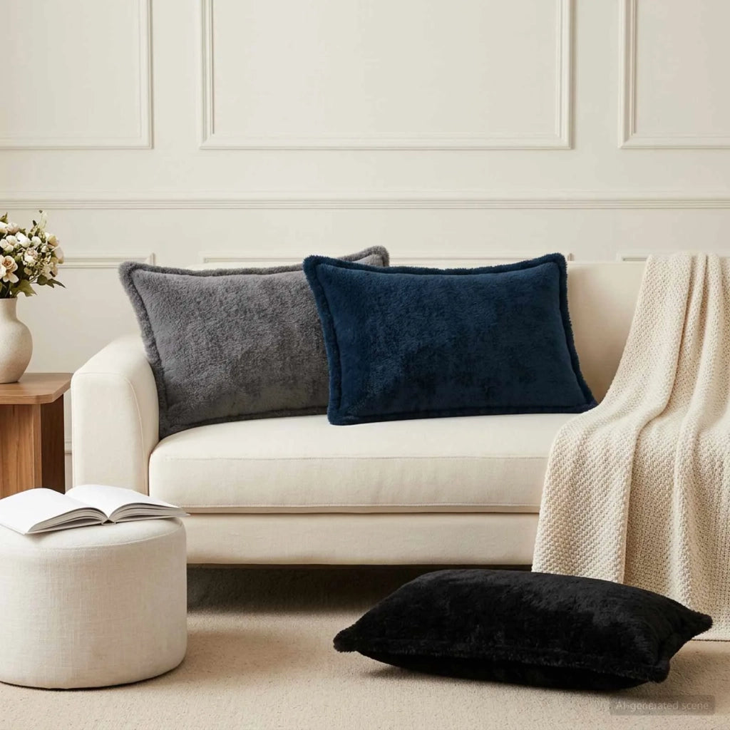 Federa 2 pz HOUTEN Blu navy 50 x 70 cm 919691