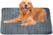 Dezen Zelfverwarmende deken voor katten en honden - 100 x 110 cm - donkergrijs - per kat puppy's - camping reizen