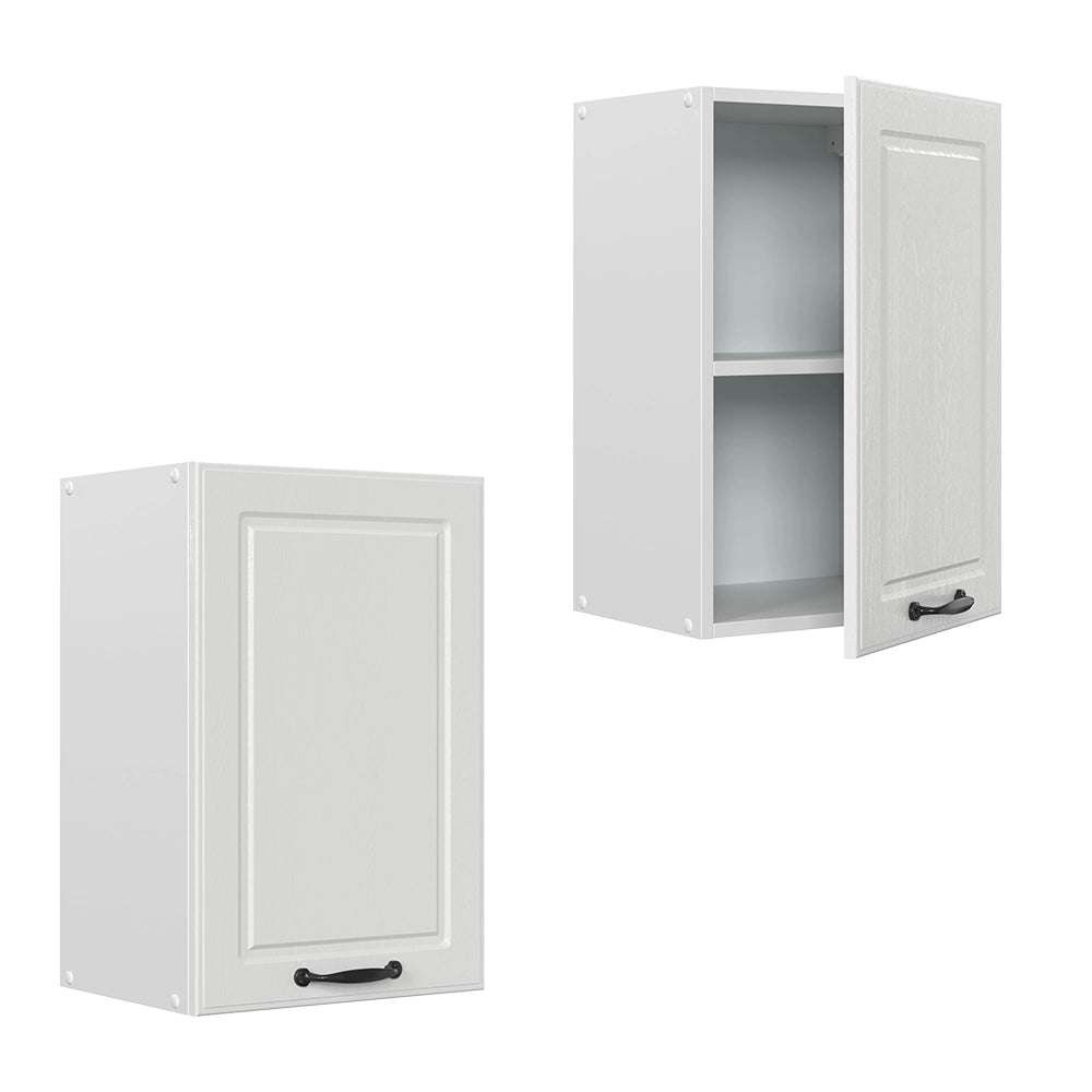 Vicco Pensile da cucina Bianco casa di campagna 40 cm