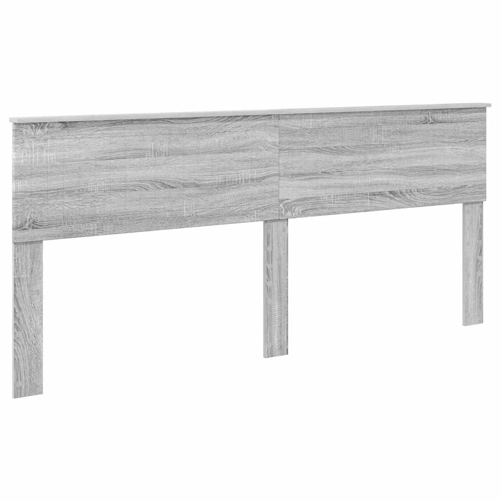 Testiera Grigio Sonoma Legno multistrato