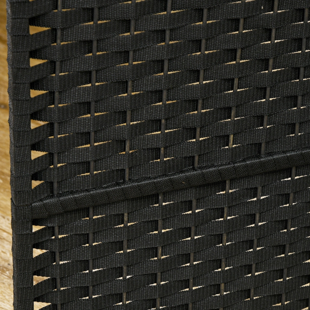 Paravento Pieghevole 6 Ante ¨C Zephmum ¨C Nero 240x170 cm