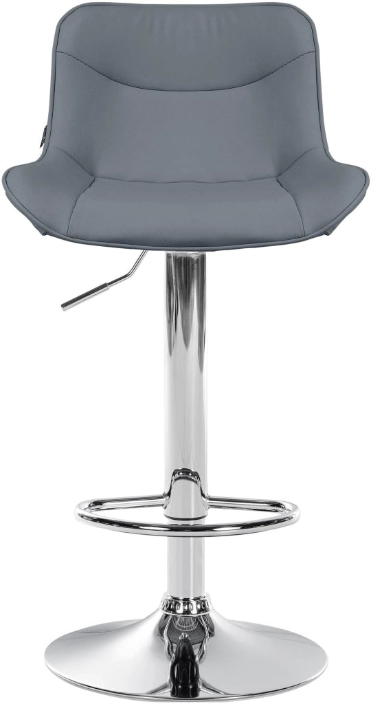 Barhocker Vonore Kunstleder chrom