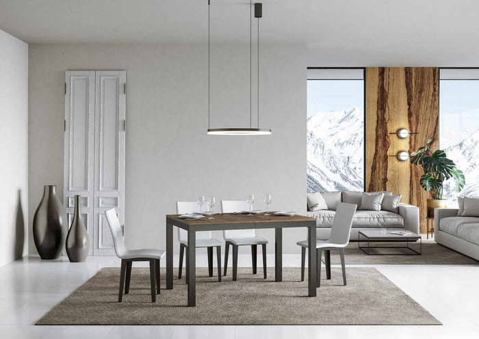 Tavolo Allungabile 120-224x90x80 cm Everyday Evolution Noce