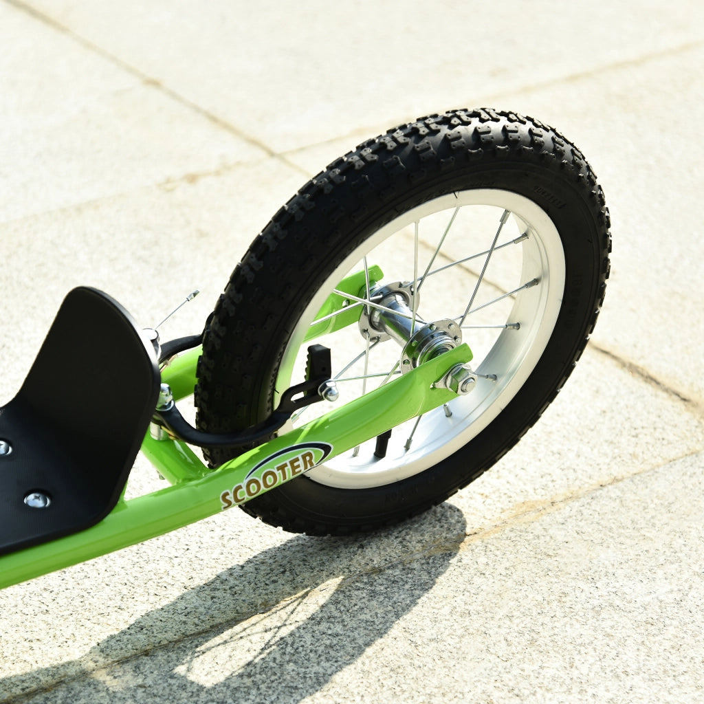 Pattinette per Bambini ¨C zephmum ¨C Verde, Acciaio, Ruote Grandi