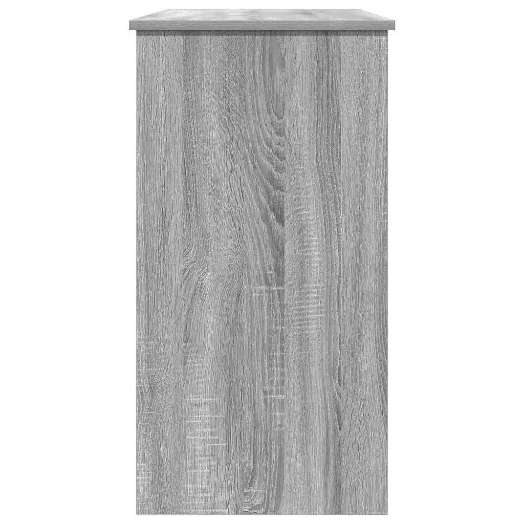 Scrivania Grigio Sonoma 80x40x75 cm in Legno Multistrato 860477