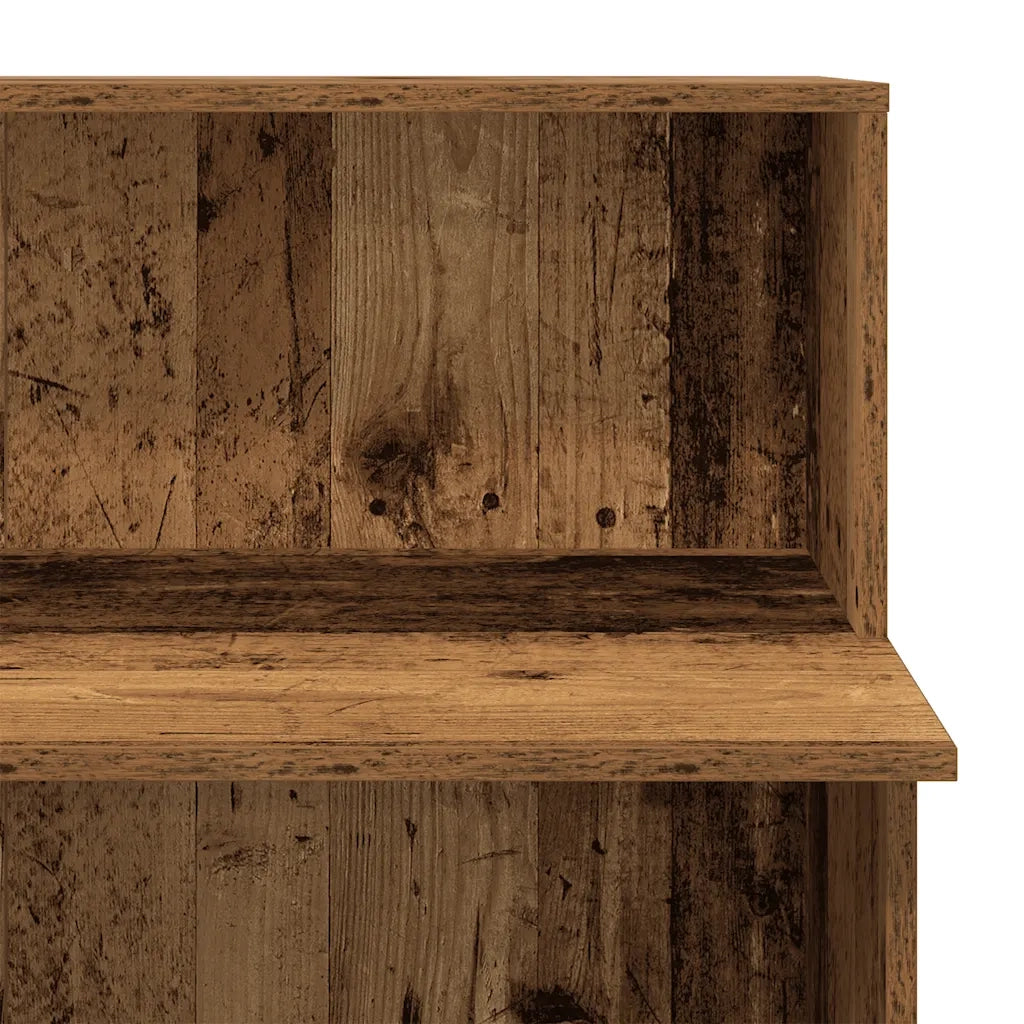 Banco Reception Legno Antico 100x50x103,5 cm Legno Multistrato 859031