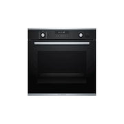 Bosch Serie 6 HRT278BS1 forno 71 L 3600 W A Nero, Acciaio inox
