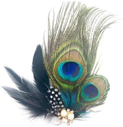 Accessorio per capelli con strass - Look elegante - Ideale per matrimoni - Materiale di alta qualità