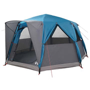 Tenda da cabina per 6 persone con tetto Blu 425 x 396 x 222 cm