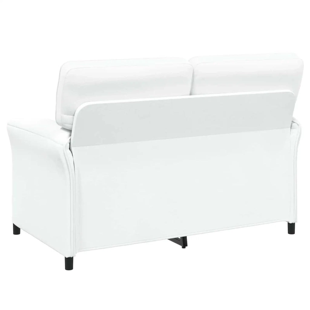Set di divani 2 pz Bianco Tessuto 3424854