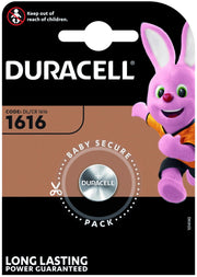 Duracell PILA AL LITIO SPECIALISTICA BOTTONE 1616 1 PZ. 10.00 pz