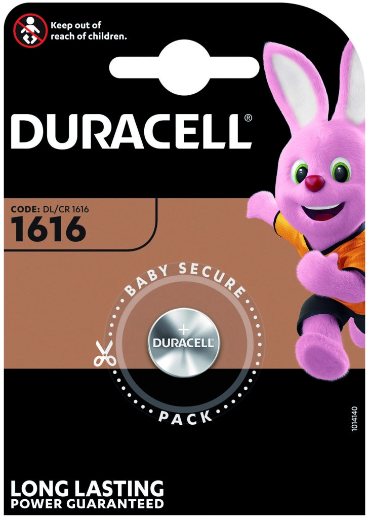 Duracell PILA AL LITIO SPECIALISTICA BOTTONE 1616 1 PZ. 10.00 pz