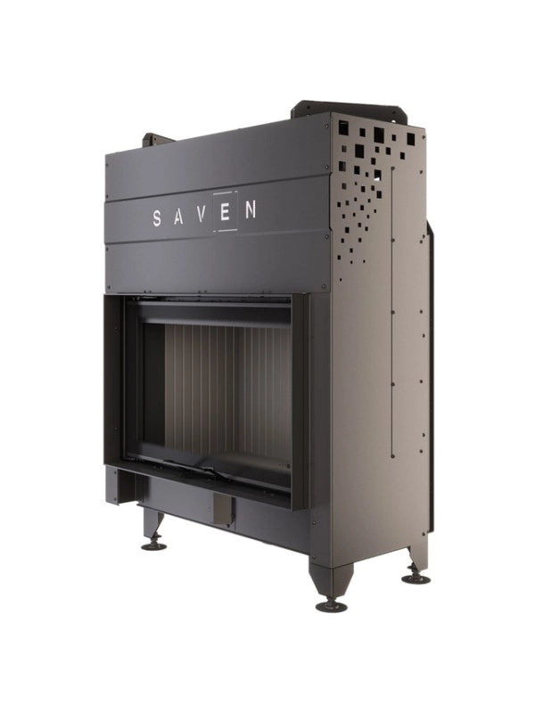 Inserto per camino a legna Nero - Energy Up 80x50 (17,0 kW) ECO