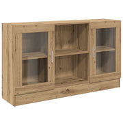 Credenza | Madia | Buffet da pranzo | Armadio da pranzo Rovere Artigianale 120x30,5x70 cm in Truciolato