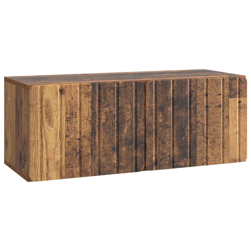 Mobile Porta TV da Muro Legno antico 78,5 x 31 x 30 cm