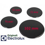 REX ELECTROLUX 4 Cappellotti Piattelli Bruciatori Piano Cottura Rex aeg Original - Electrolux Rex Aeg Zoppas