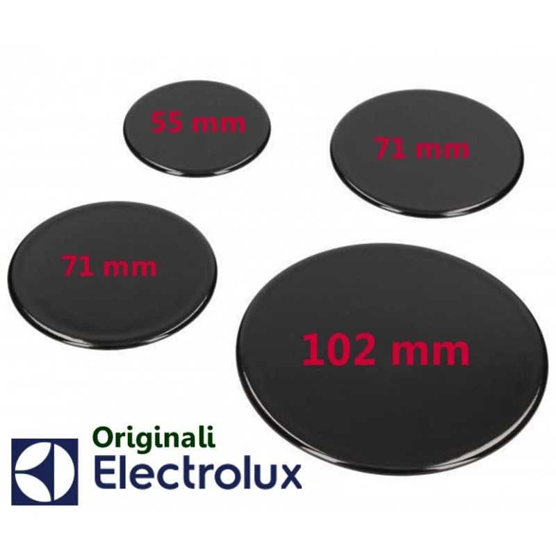 REX ELECTROLUX 4 Cappellotti Piattelli Bruciatori Piano Cottura Rex aeg Original - Electrolux Rex Aeg Zoppas